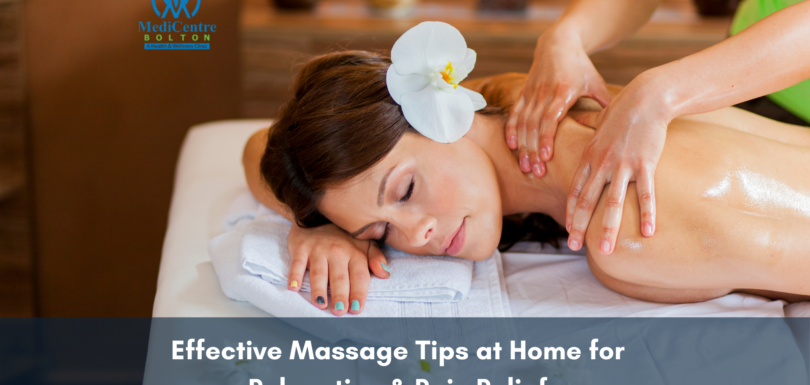 Effective Massage tips at Home